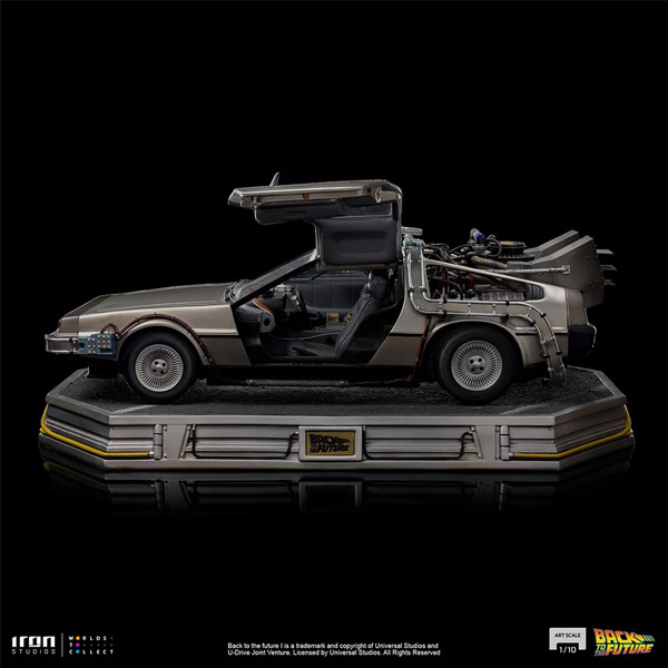 Iron Studios Back to the Future Art Scale 1/10 Scale Collector Edition DeLorean Statue